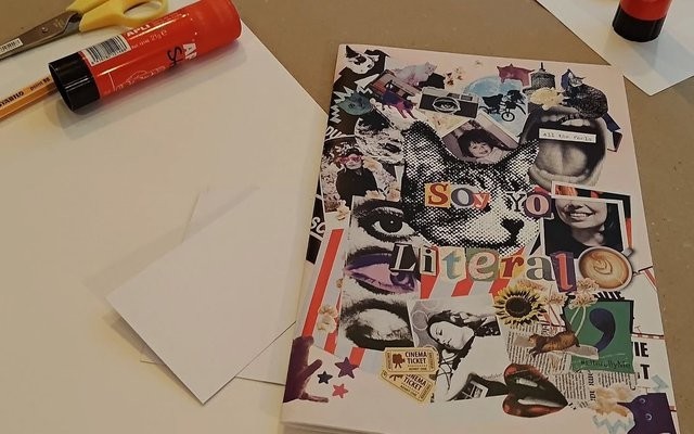 Collage, fanzines y creación colectiva – Corvux Collective