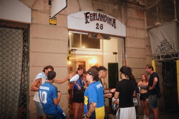 Stimmung vor der Tür von Ferlandina 26